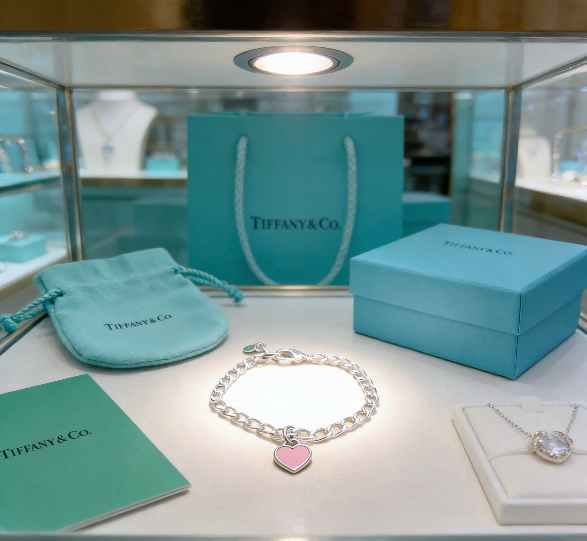 Tiffany & Co. Heart Charm Bracelet Tiffany & Co. Heart Charm Bracelet